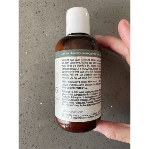 Cremo Cedar Forest Beard & Scruff Softener, Softens and Conditions, 6 oz - Picture 4 of 8